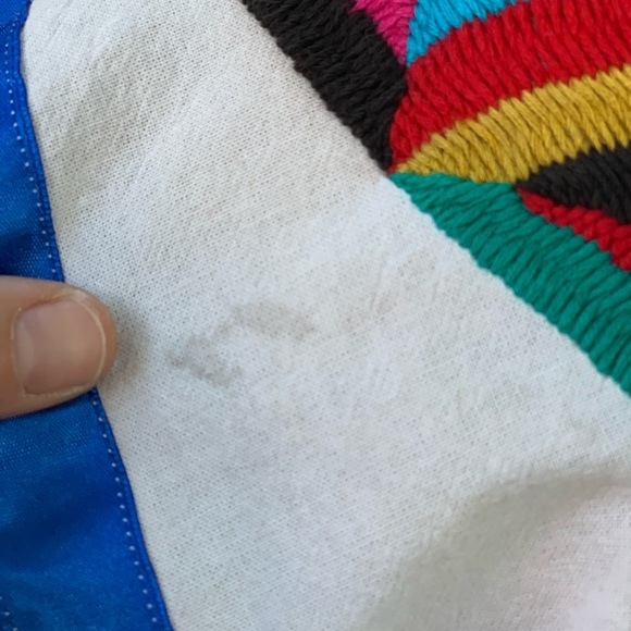 Vintage Mexican Embroidered Rooster Tunic Dress S/M - Picture 10 of 10